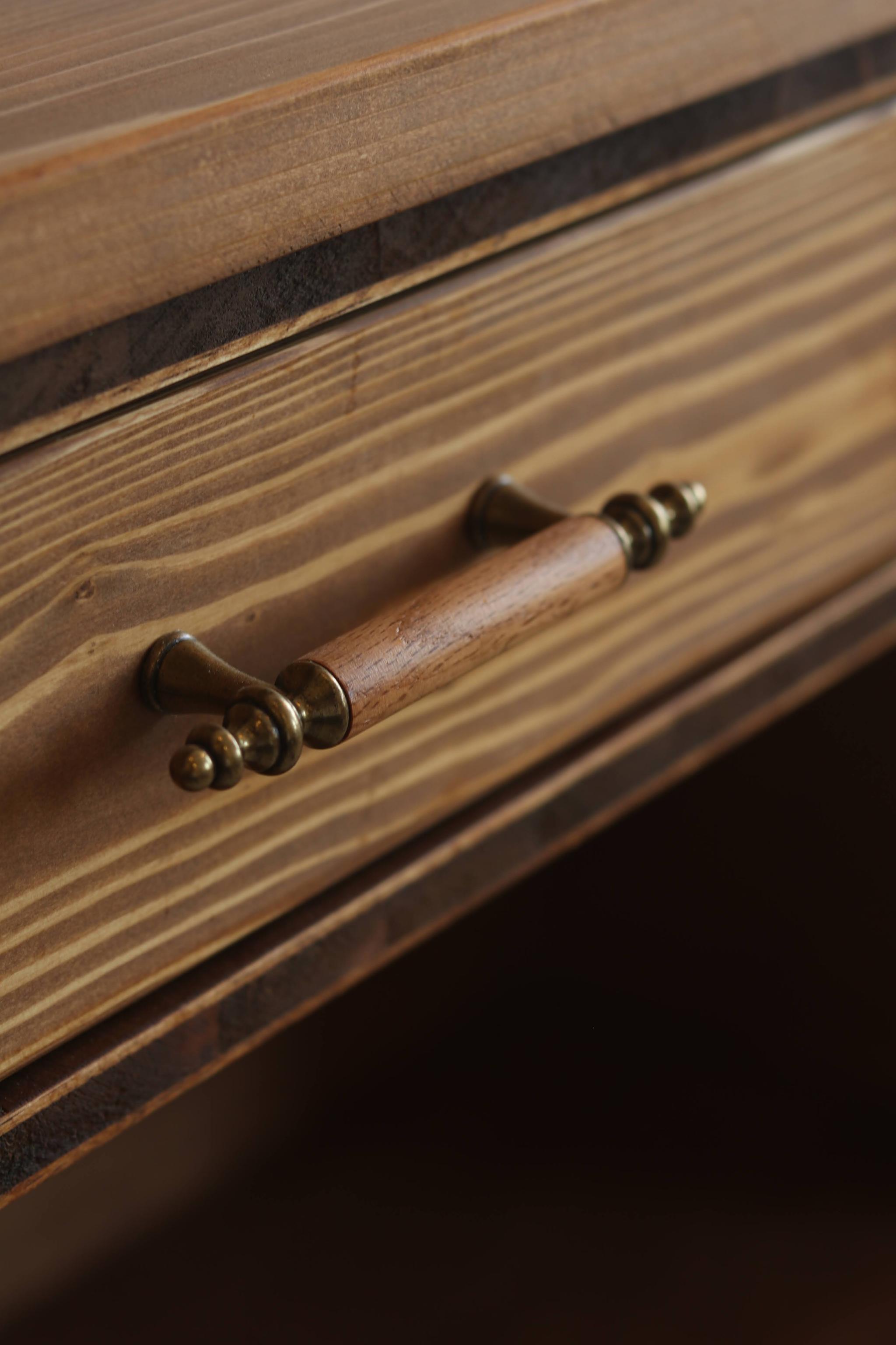 アンティークカウンター レジ台 キャッシャー バーカウンター 受付 サイドテーブル 水槽台 ディスプレイ 店舗什器 | 18枚目